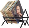 Libreria da scrivania creativa in metallo e portadischi/CD