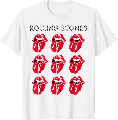 Oficialūs The Rolling Stones HD Daugialiežuviški marškinėliai