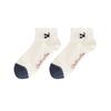 Boneless Spring/Summer Style Stitched Cotton Short Socks with Cute Short Cuffs and Lightweight Women's Cotton Socks