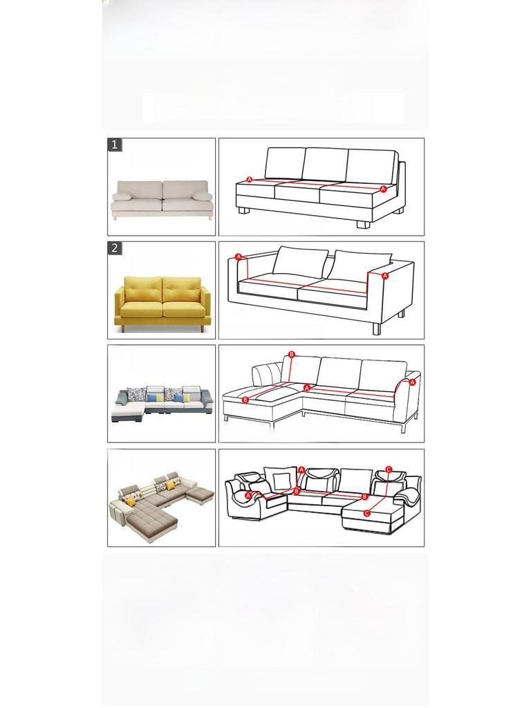 Husă de canapea elastică universală, impermeabilă instantanee - densitate mare, îngroșată, pentru toate anotimpurile, se potrivește canapelelor combinate