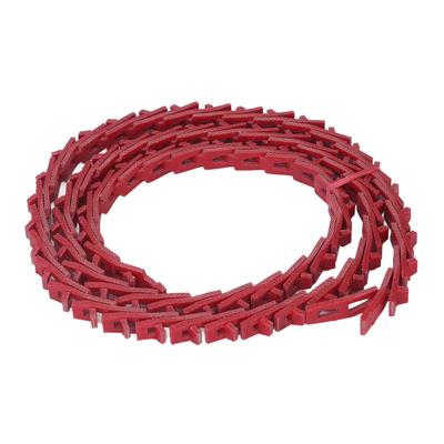 4ft 1.2 Meters Power Twist V Belt PU A Type Adjustable Link Belt for Lathe Table Saw Woodworking Tools