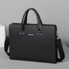 Men's Bag Carrying Business Briefcase Fashion Men's Horizontal One-shoulder Diagonal Leisure Computer Bag Horizontal Backpack