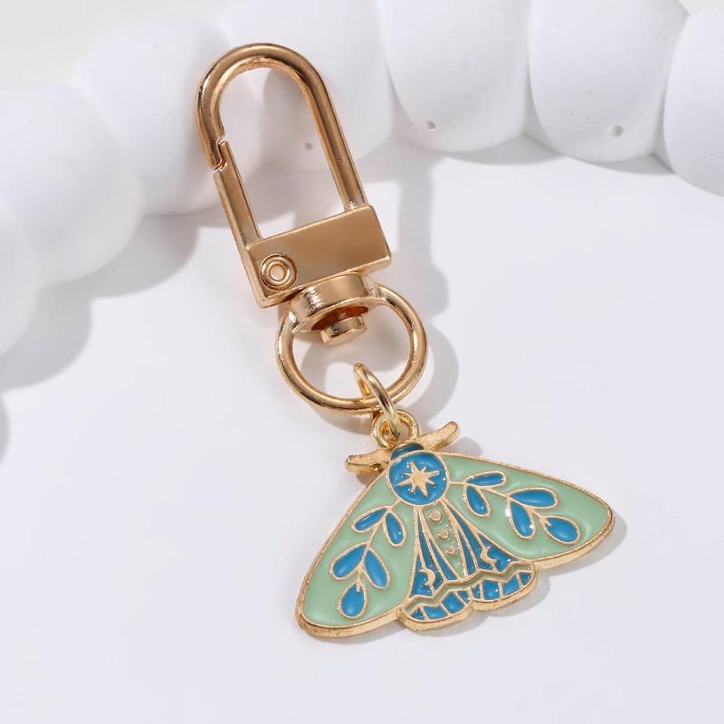 Красочный летающий насекомое бабочка мотылек эмалевый брелок милые животные брелок для друзей энтомолог хороший подарок ручной работы