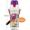 Skater Water Bottle, 480ml, Pok?mon 23 Design, for Kids, Antibacterial, Plastic, Made in Japan, PSB5SANAG-A