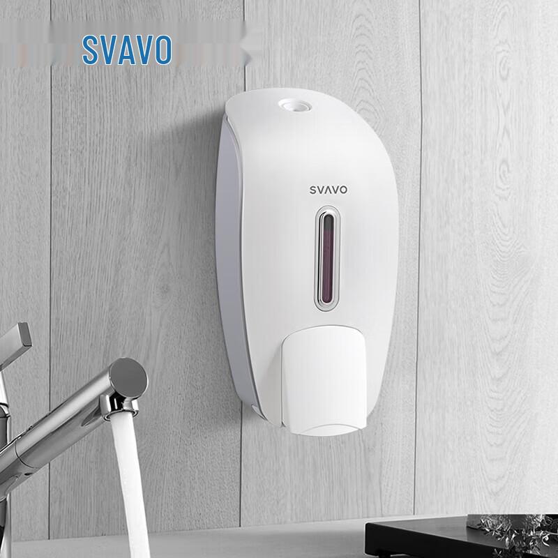 Ruiwo Manual Wall-Mounted Punch-Free Soap Dispenser