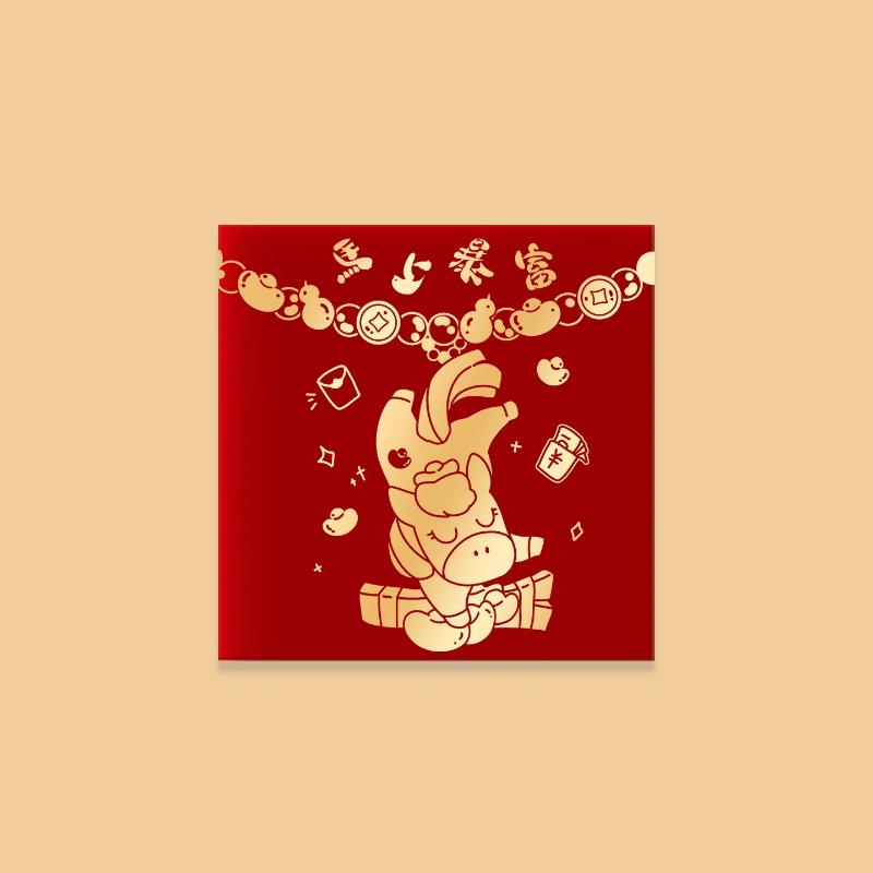 30Pcs Chinese New Year Money Envelope 2026 Horse Year Red Envelope Red Pocket Creative Cartoon Spring Festival Envelope