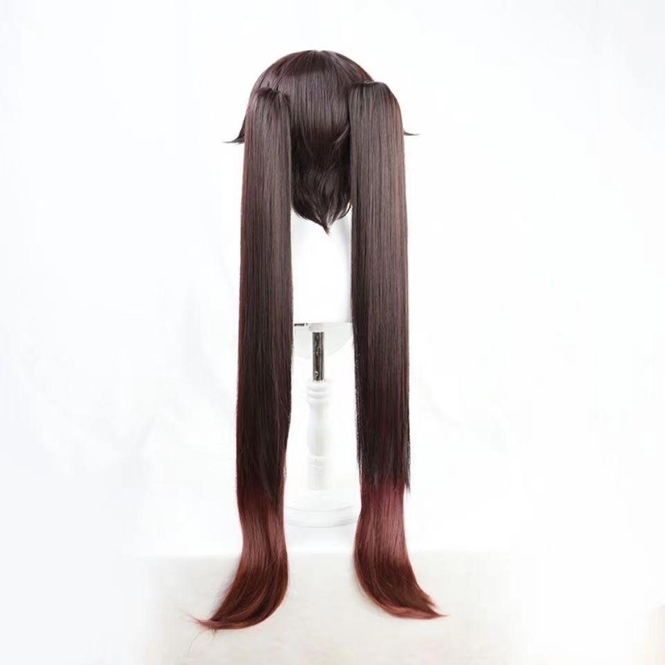 Shenron, Guardian Demon, Huto, Double-color, Double-bun Style Cosplay Wig