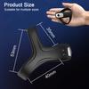Male lock essence triangular ring USB charging vibration massage lock essence ring male masturbator sex products18+