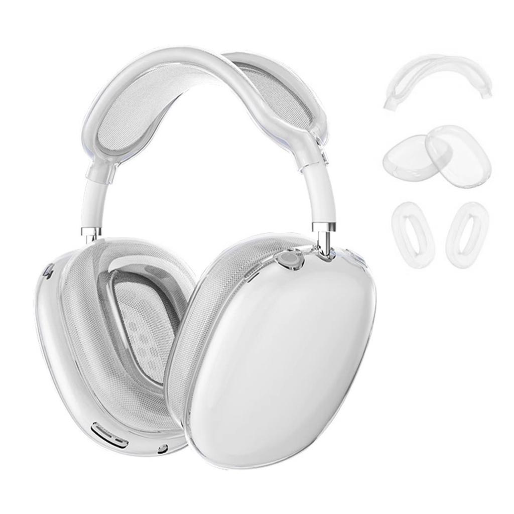 Soft Silicone Headphone Case Ear Pad Cushion Skin Earphone Protector Cover