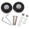Luggage Suitcase Replacement Wheels Dia50/54/60Mm Suitcase Parts Axles Durable Sliding Resistant Flexible Casters