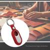 Locator Protective Cover Shockproof PU Case with Metal Keychain Housing Shell Anti Lost Protector for Smarttag 2 Tracker