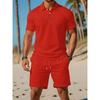 A Two-Piece Set of High-Quality Men's Summer Shorts and Sleeveless Tops, Suitable for Daily Wear and Beach Casual Wear