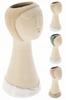 Decorative Porcelain Vase in the Shape of a Woman's Face, 22x9.