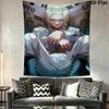 Tokyo Revengers Wall Tapestry Aesthetic Wall Hanging Printed Fabric Blanket Decorative Tapestries for Bedroom Living Room Home Decor