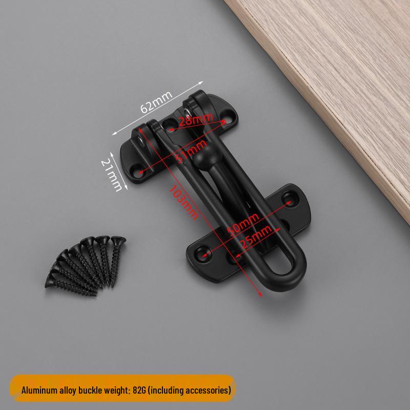

Alloy Anti-Theft Door Lock Chain with Safety Clasp