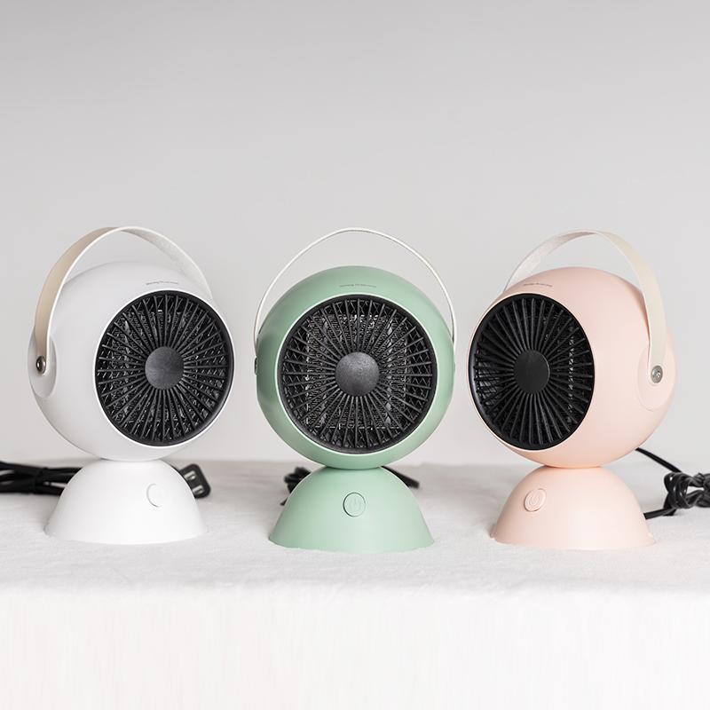 Heaters For Winter Desktop Heater Shaking Head Temperature Control Portable Desktop Mini Heater Fan Home Small Warmer Heating