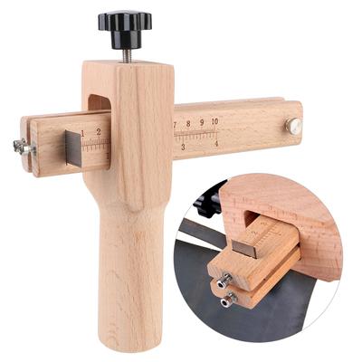Mit 5 scharfen Klingen und Inbusschlüssel Lederhandwerk Streifen Gürtelhersteller Handschneidewerkzeug Lederwerkzeuge Lederschneider DIY Längeneinheit CM/IN