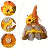 Thanksgiving Doll Harvest Maple Leaf Straw Hat Rudolf Dwarf Doll Pendants Thanksgiving Day Gifts for Child Thanksgiving Decorati
