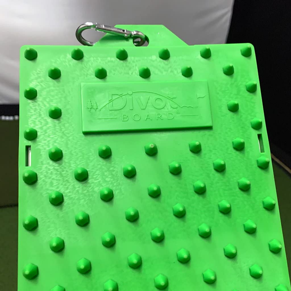 Divot Board Patented Low Point Swing Path Trainer Swing Practice Mat Instant Feedback Anywhere See Your Swing Path Improve Your Skills Every Time You