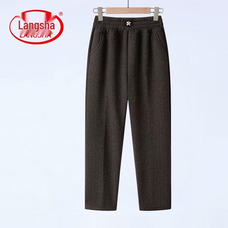 Langsha Senior Women's Thermal Fleece-Lined Straight Leg Pants