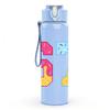 1PC Pastel Number Sixty Seven Art 750ml Color Plastic Sports Water Bottle Leakproof Flip Straw Lid Suitable for Sports Office Home Use