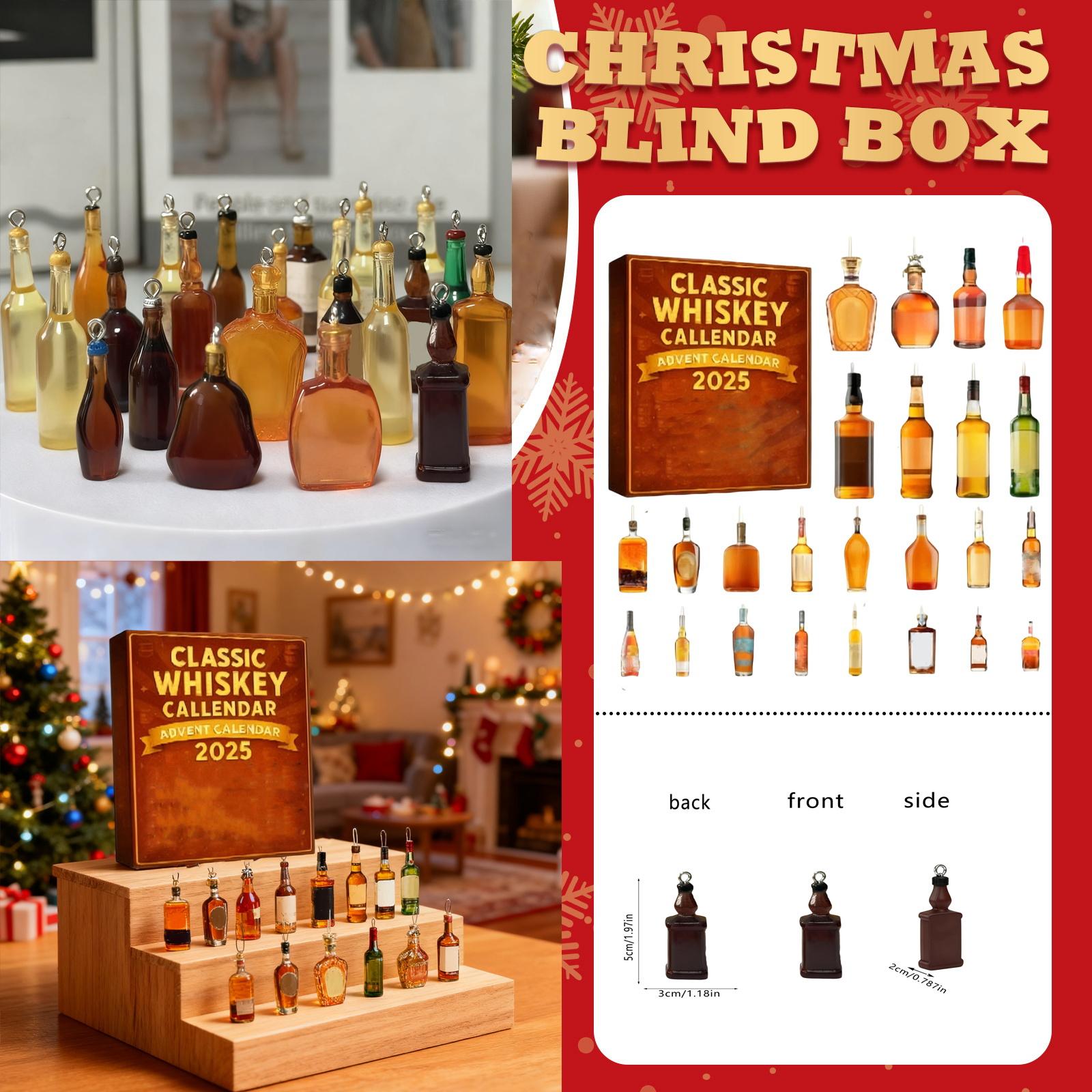 

1 шт. 3D Адвент-календарь Рождественское украшение Пластиковая подвеска One Size