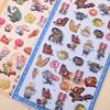 New Kawaii  Zootopia Stickers 3D Transparent Jelly Crystal Cartoon Anime Cute Decals For Diy Notebook Phone Case Diy