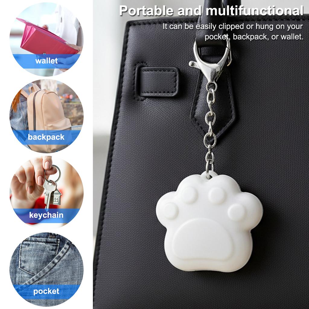 2/3/4pcs Purse Lamp Touch Activated Wallet Light Night Light Keychain for Women Girls Backpack Handbags