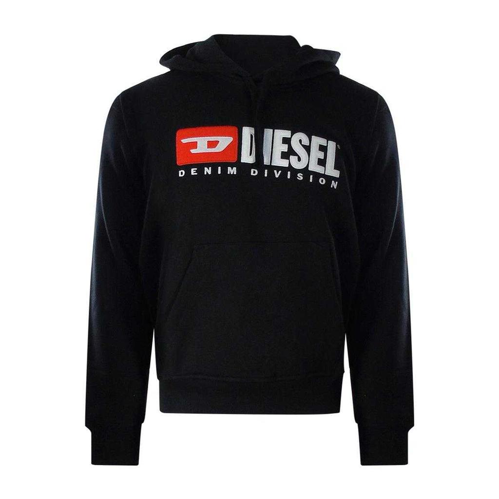 Diesel Mens Division Logo Hoodie