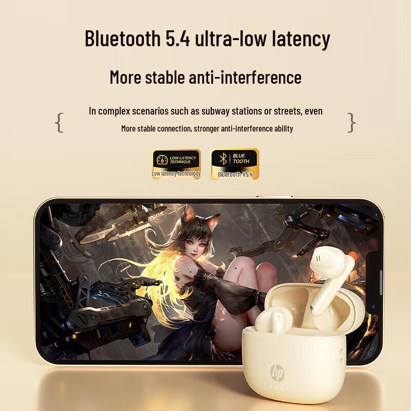 HP H10J True Wireless Bluetooth 5.4 Earbuds