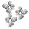 FLEOR 12pcs Vintage Electric Guitar 3-Way 5-Way Switch Tips Caps Black /White for TL Guitar Accessories