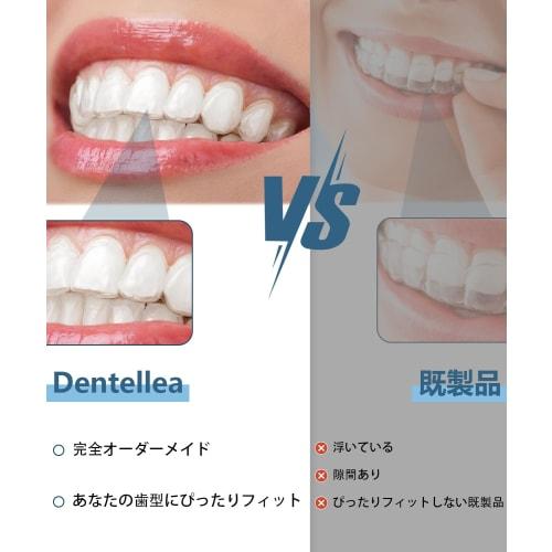 Dentellea Custom Mouthpieces, Set of 2, Upper and Lower, Transparent, Thin, Available In 1mm, 1.5mm, and 2mm, Comfortable, Unisex, Case Included