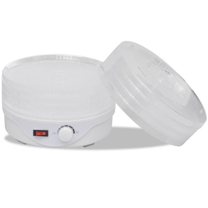 Dehydrator with 6 Stackable Trays (Round)