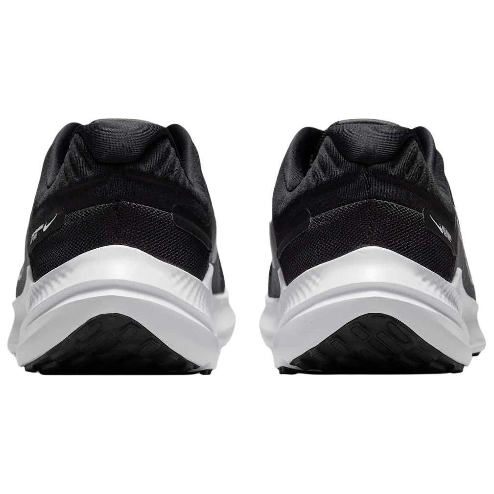 Nike Quest 5 Slip Resistant Abrasion Resistant Low top Long Distance Running Sprint Running Shoes Women's Black White DD9291-002