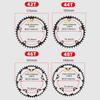 130 BCD Fahrrad Kettenblatt Narrow Wide Sterne 38-60T Al7075 Ritzel Für Rennrad Positives Und Negatives Kettenblatt