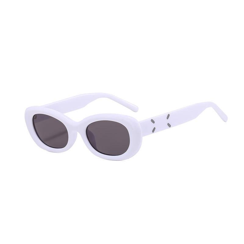

Elegant Women Style Oval Design Sunglasses Summer Outdoor Protection Sun StyleI