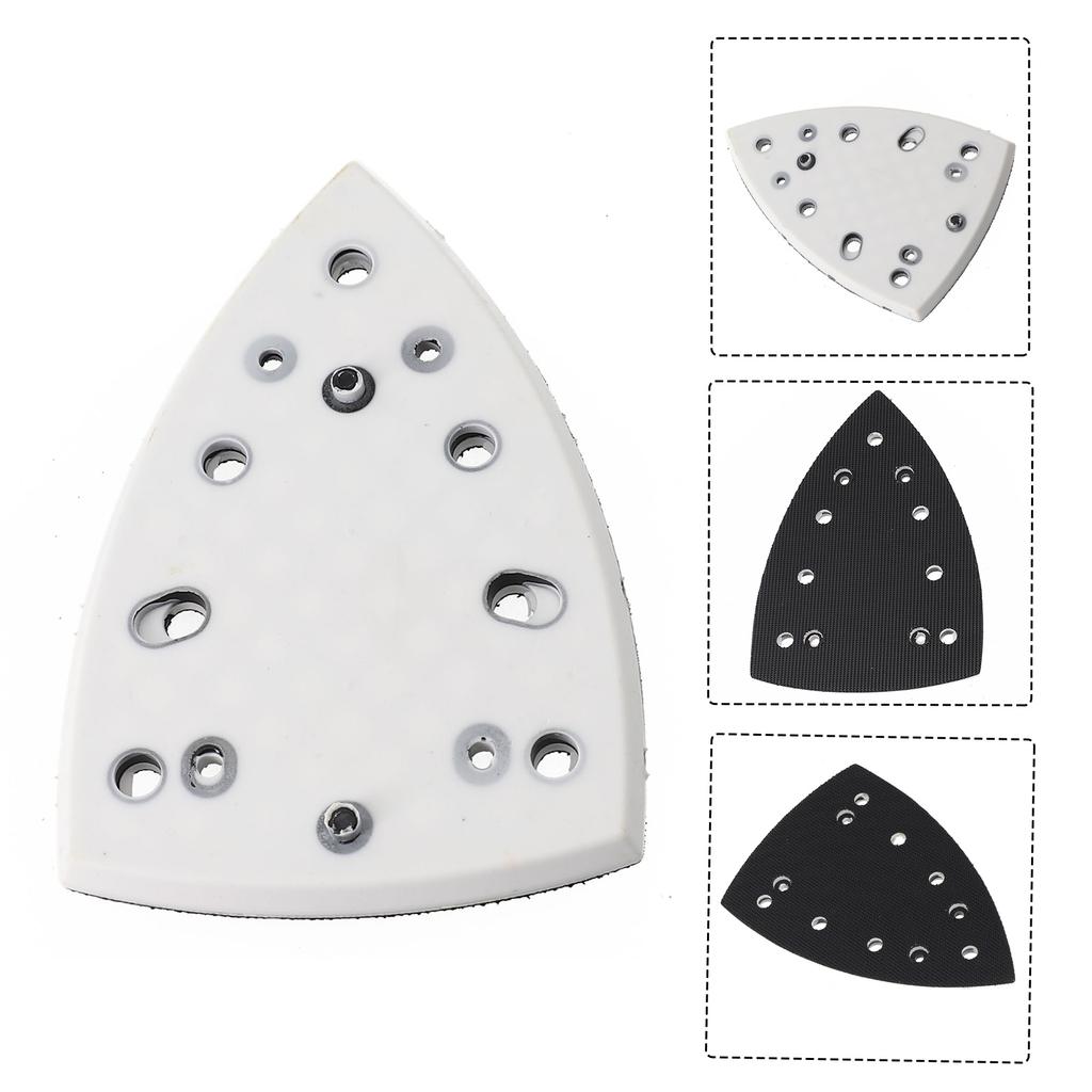 1PC Sanding Pad Replacement Backing Pad Triangular Polishing Disc For DTS 400/DS400 REQ Abrasive Tools