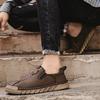 Men's Leather Casual Shoes Handmade Loafers Large Size Men's Genuine Leather Shoes Slip On Shoes