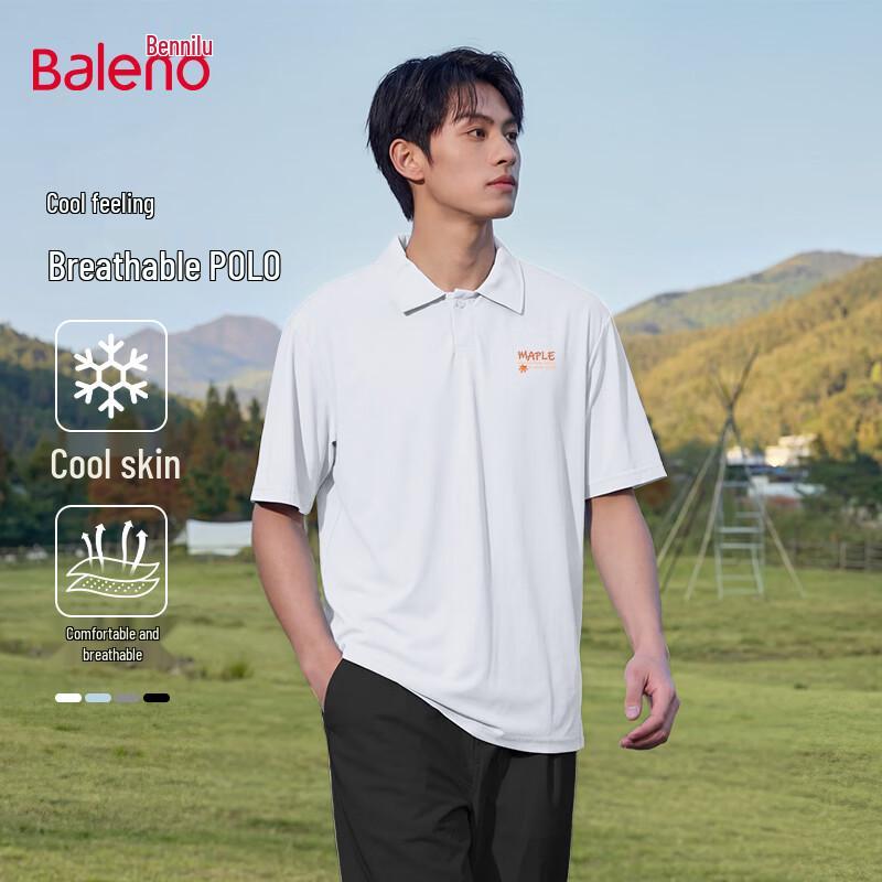 

Baleno Men s Cool Pique Short-Sleeve Polo Shirt 2XL