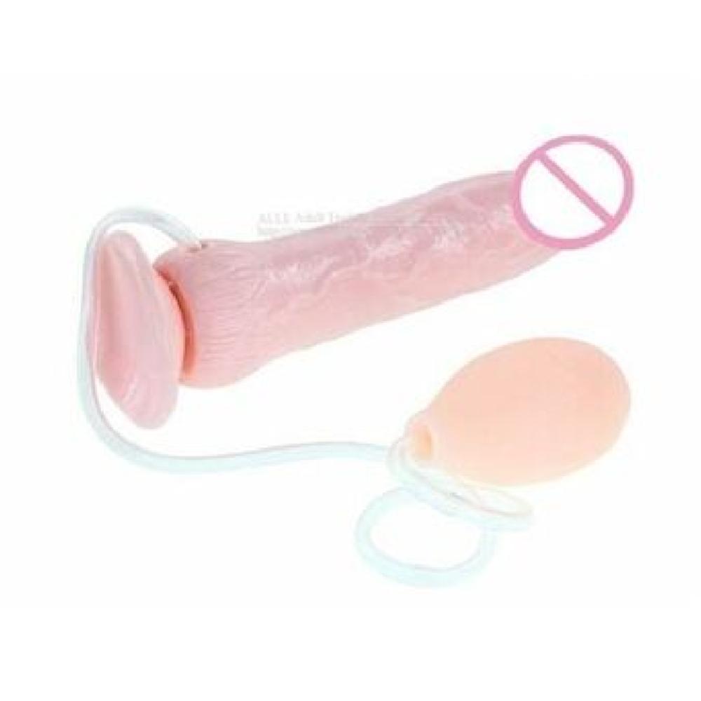 Squirting Realistic  Ejaculating Dildo Anal Plug  Kink Realistic Dildos