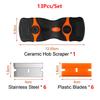 Plastic/Metal Razor Blade Scrapers for Car Window Vinyl Film Sticker Cleaning Glass Ceramic Dust Dirty Remover Tool Squeegee