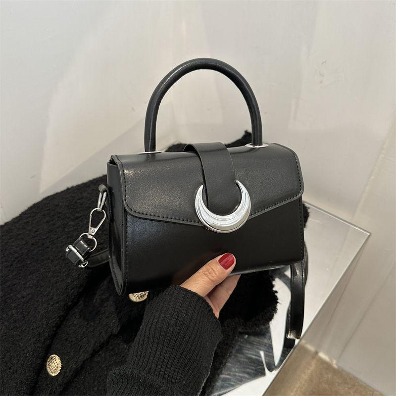 

Premium Moon Lock Bag Women s 2025 New French Niche Retro Handbag Premium Shoulder Crossbody Bag