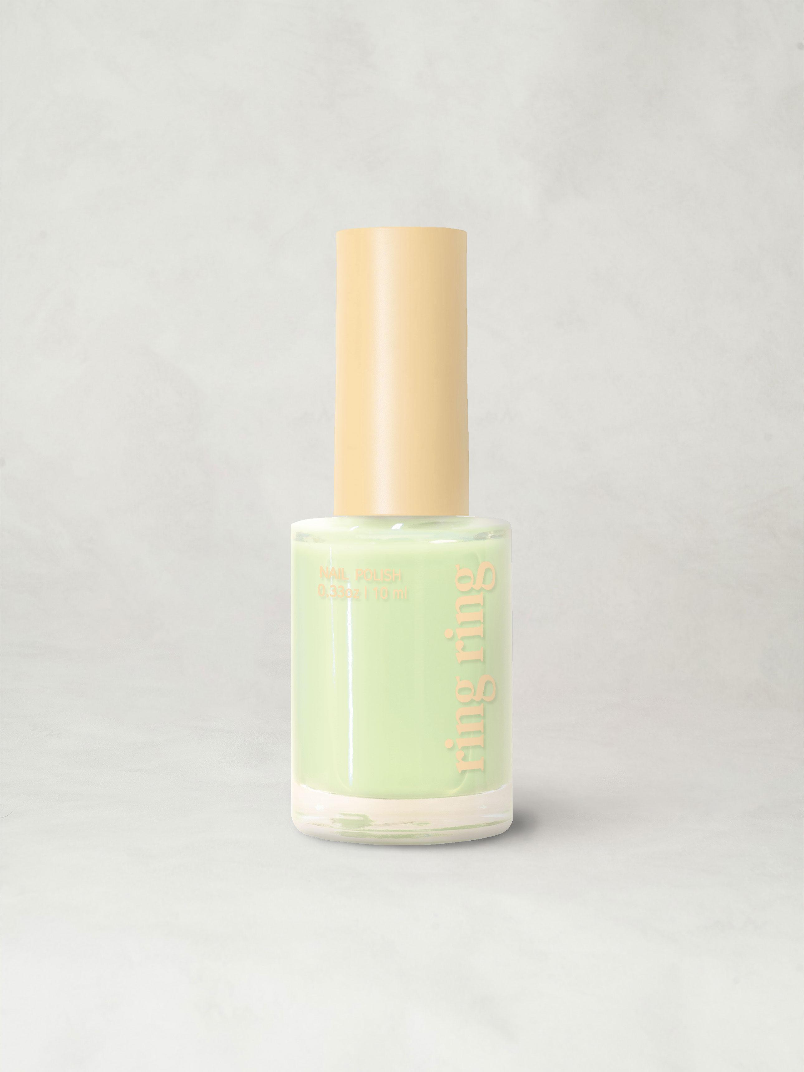 Ring Ring Pastel Nail Polish 10ml - Apple Green 1ea