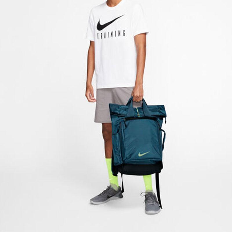 Nike Polyamide Backpack Regular Unisex Blue Green BA5538-418