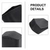 2Pcs Ladder Foot Pads Non Slip Rubber Covers for Herringbone Folding and Lift Ladders Protect Floors and Increase Stability