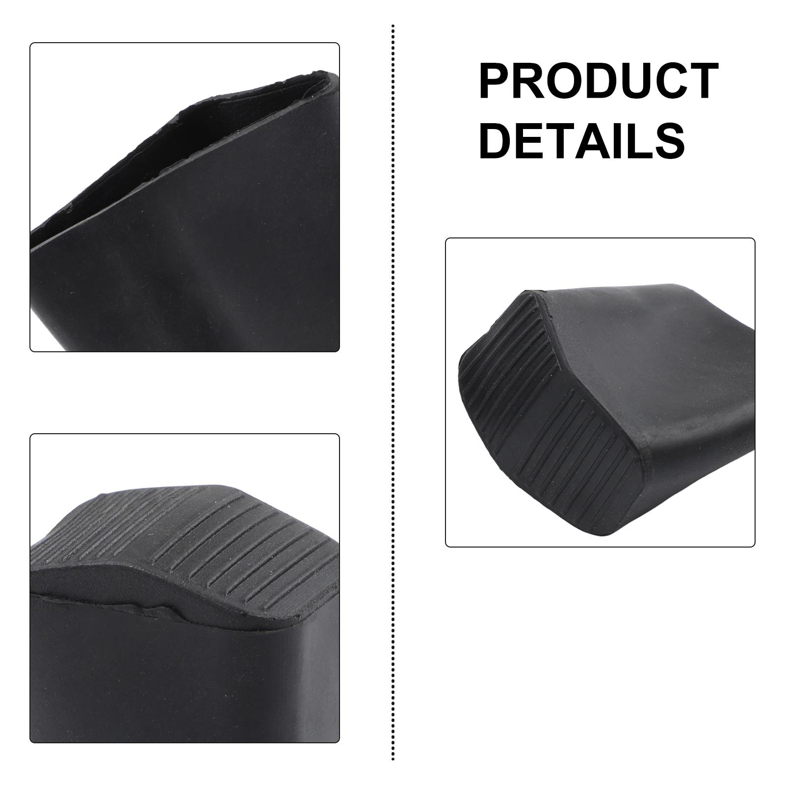 

2Pcs Ladder Foot Pads Non Slip Rubber Covers for Herringbone Folding and Lift Ladders Protect Floors and Increase Stability China Mainland