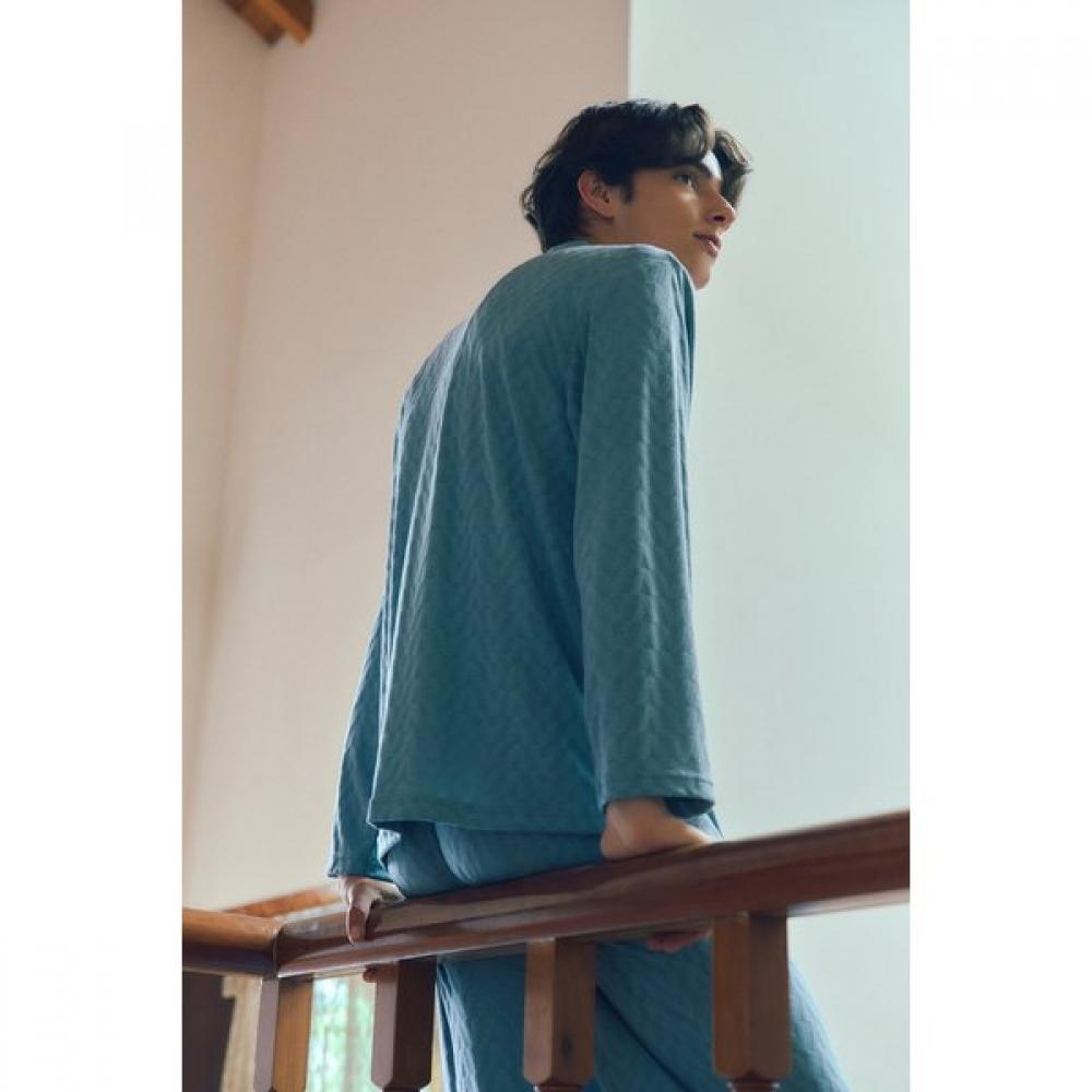 VenuS Knit V Logo Men S pajamaS Black Label Coat Vpa4564m