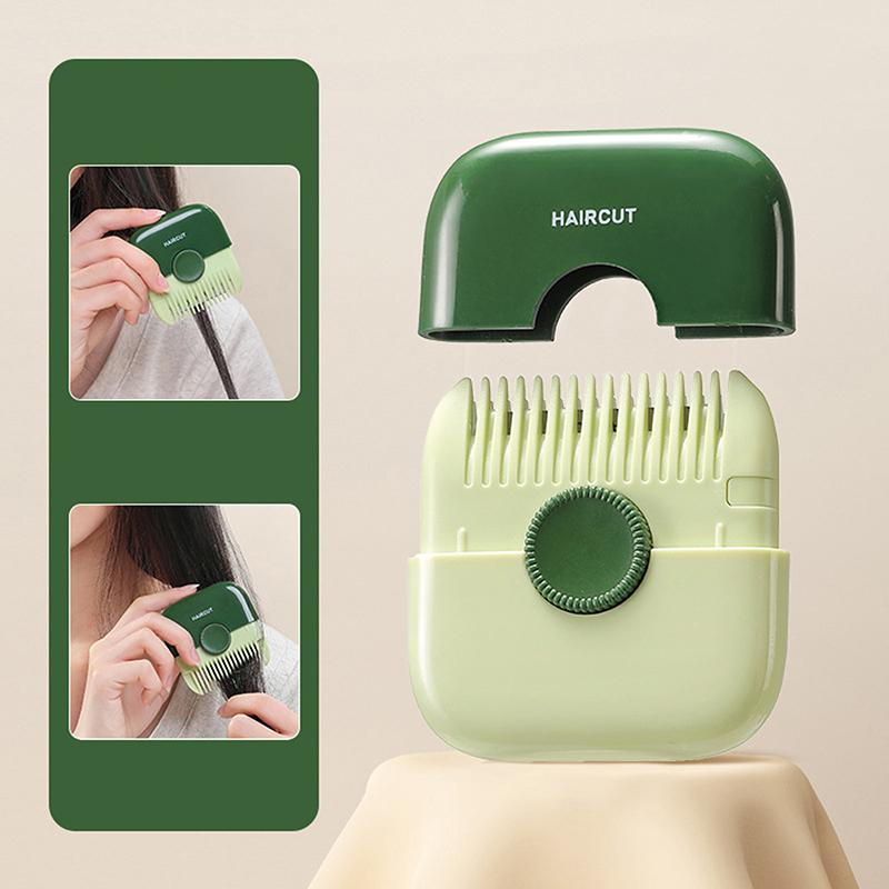 2 In 1 Baby Trim Bangs Comb Hair Trimmer And Comb Multi-Functional Split Ends Cutter For Thick Hair Beauty Haircutting Tools