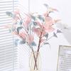 1Pcs Eucalyptus Leaves Artificial Flowers Bouquet Fake Flowers for Home Decor Garden Wedding Decoration Outdoor Vase Ornament