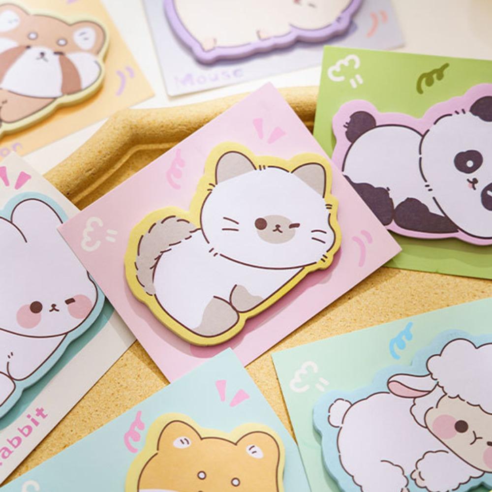 Animal Shape Note Pad Journaling Planner Note Paper Animal Sticky Notes  Student Stationery